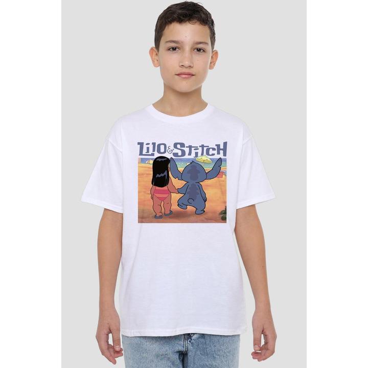 Immagine prodotto Lilo & Stitch Into The Sunset Maglietta Bambini (104)