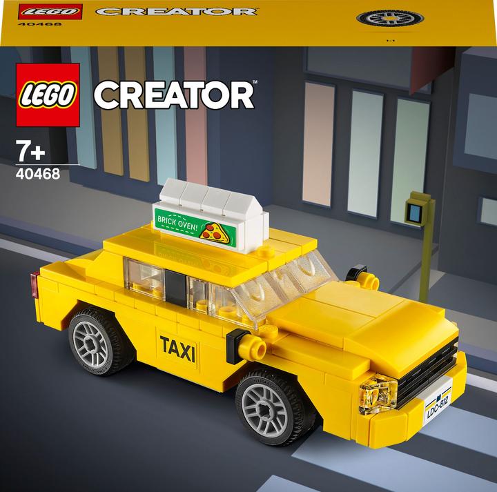 Image du produit LEGO Taxi jaune (40468, LEGO difficiles à trouver)