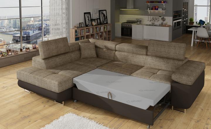 Actual product image ELTAP Anton (Corner sofa, 4-seater, Sofa bed)