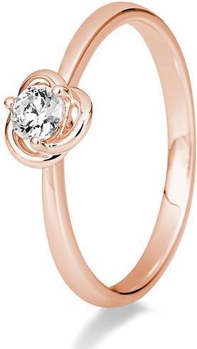 Produktbild Breuning RING - Rosen-Fassung mit Brillant (54, 750/18 K Gold)