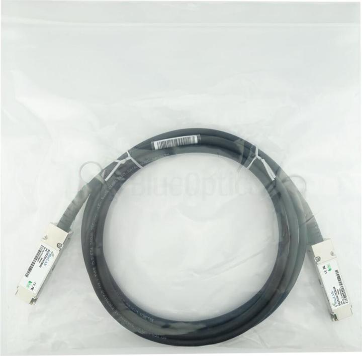 Immagine prodotto BlueLAN Compatibile Extreme Networks 40GB-C05-QSFP-EN Cavo QSFP ad attacco diretto, 40GBASE-CR4