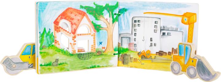 Image du produit small foot Livre d'images sur le chantier (Allemand)