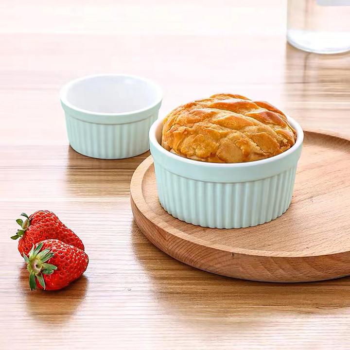 Produktbild Intirilife 6-teiliges Set Souffléformen Auflaufförmchen
