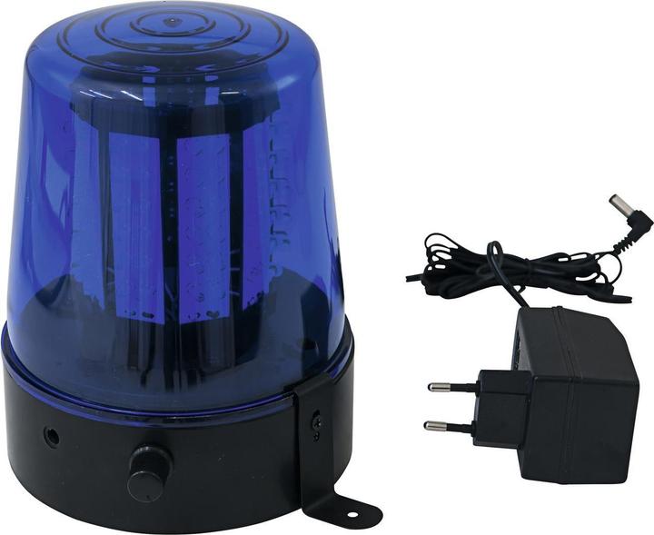 Eurolite Lampe de police à LED 108 LEDs bleues