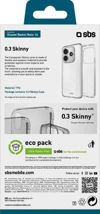 Immagine prodotto SBS Copertina (Xiaomi Redmi Note 14 Pro 5G)