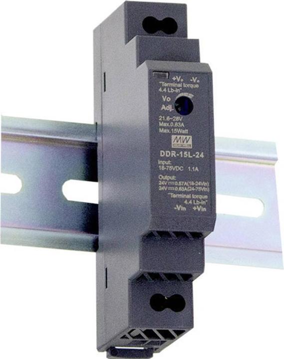 MeanWell Hutschienen-DC/DC-Wandler (DIN-Rail)