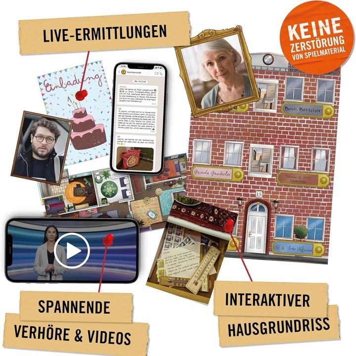 Produktbild Hidden Games Alle unter einem Dach - Krimispiel (Deutsch)
