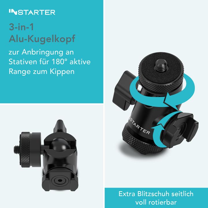 Produktbild Wiltec FlexMount Kopf Plus (Kugelkopf)