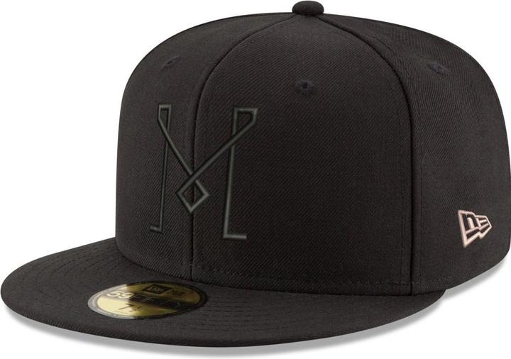 Produktbild New Era 59Fifty Fitted Cap - BLACK MLS Inter Miami - 7 7/8 (7 7/8)