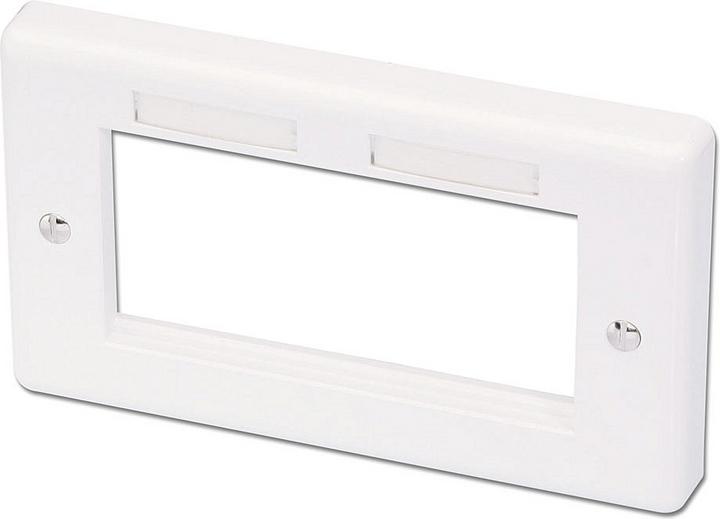 Lindy Cover For AV Wall Double Box For Non-German Wall Boxes