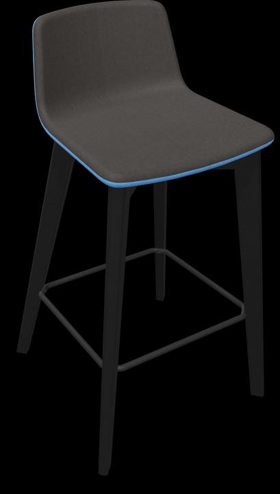 Grigio scuro, Nero, Blu chiaro, Frassino tinto di nero
