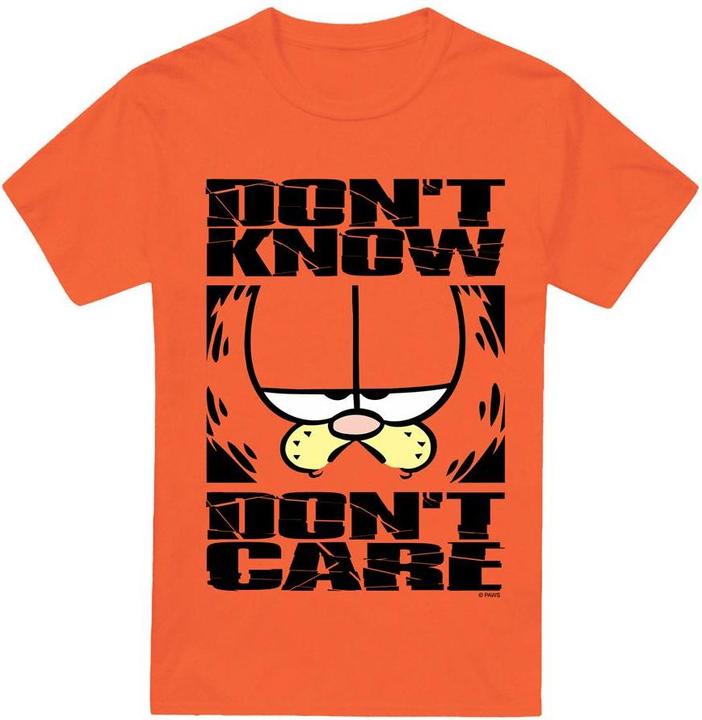 Produktbild Garfield Don't Know Don't Care TShirt (4XL)