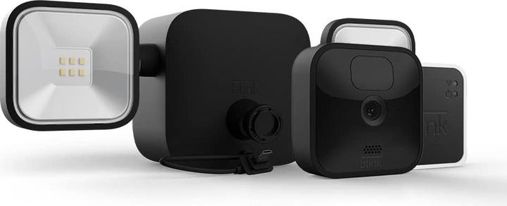 Actual product image Blink System with 1 camera + floodlight mount