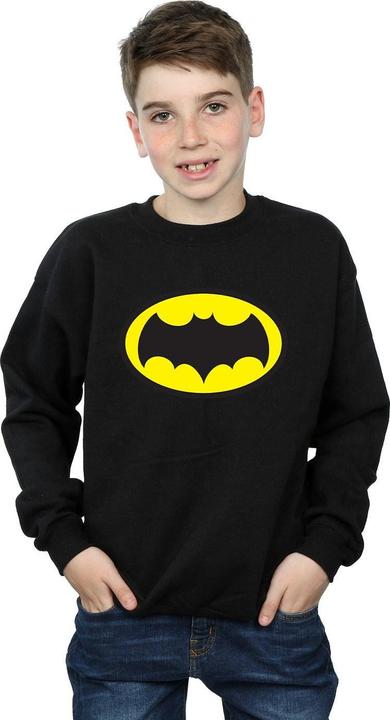 Actual product image Boys Batman TV Series Logo Sweatshirt (140, 146)