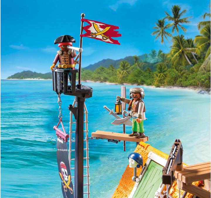 Actual product image Playmobil Pirate harbour with pirate prison (71792, Playmobil Pirates)
