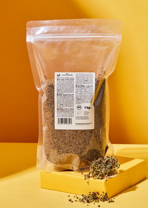 Immagine prodotto KoRo Semi di erba medica biologica (Medicago Sativa) (1000 g)