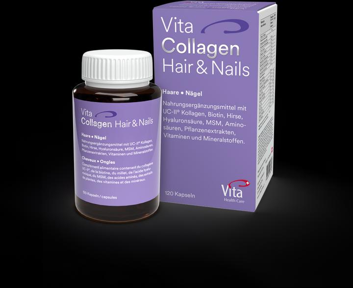 Produktbild Vita Collagen Hair & Nails (120 Stück, Kapseln, 325 g)