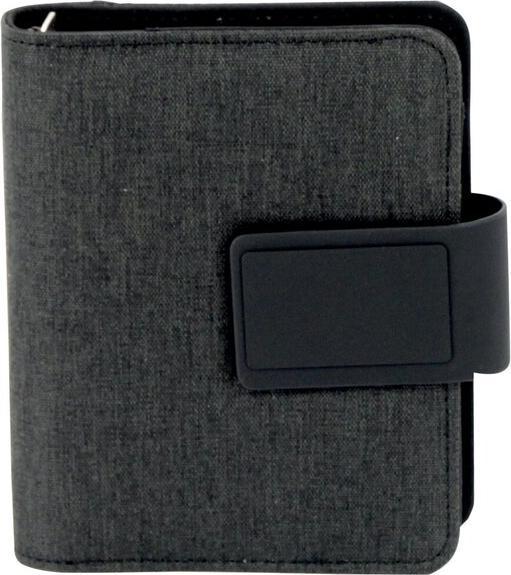 Produktbild Bind RPET-Terminplaner, ohne Kalender, A7, anthrazit (A7, Kein Einband)