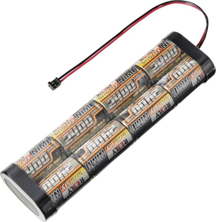 Image du produit Reely Pack d'accumulateurs pour modélisme (NiMh) 9.6 V 2400 mAh Nombre d'éléments : 8 Sub-C Sub-C Stick (9.60 V, 2400 mAh)