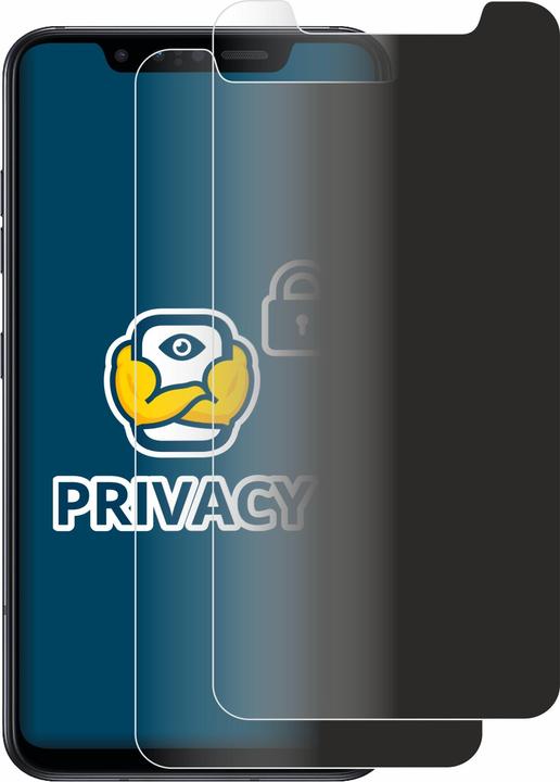 Produktbild BROTECT Sichtschutzfolie Anti-Spy Privacy Folie Blaulicht-Schutz (2 Stück, LG G8s ThinQ)