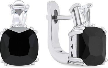 Produktbild Brilio Silver - Timeless silver earrings with zircons EA633WBC