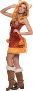 Image du produit Folat Robe sexy de renard avec capuche et queue L-XL (L, XL)