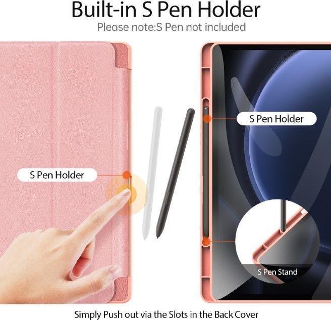 Produktbild Dux Ducis Domo Series Leder Bookcover Hülle (Galaxy Tab S9 FE+)