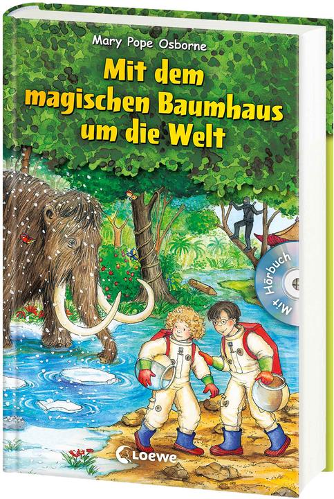 Actual product image Mit dem magischen Baumhaus um die Welt (German, Mary Pope Osborne, Sabine Rahn, Loewe children's books, 2012)