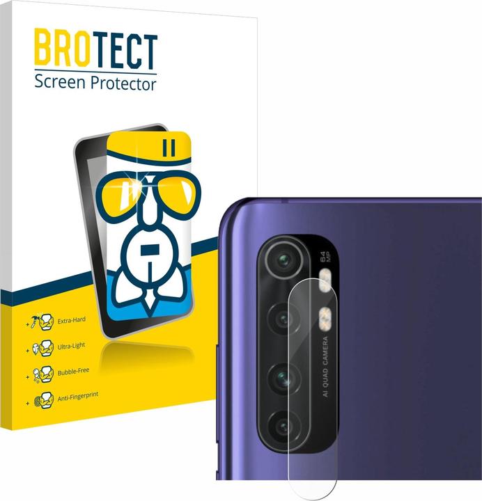 Produktbild BROTECT AirGlass Panzerglasfolie (1 Stück, Xiaomi Mi Note 10 Lite)