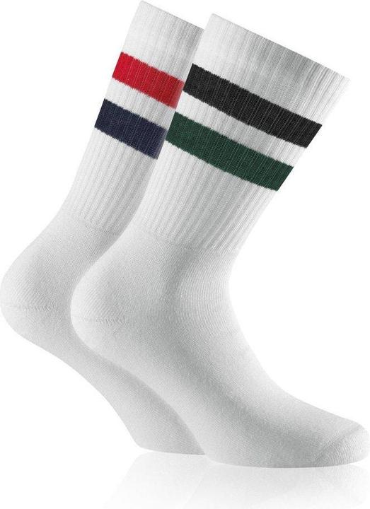 Image du produit Rohner Chaussettes Fashion Sport Blanc pack de 2 (lot de 2, 43 - 46)