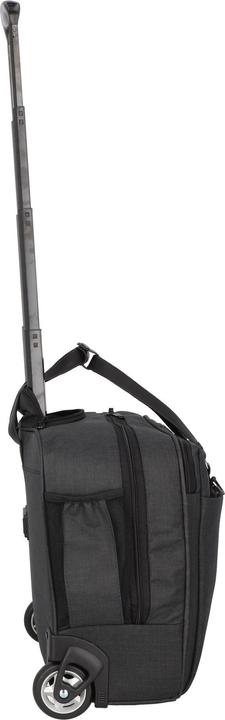 Immagine prodotto Dermata Trolley per laptop business Canvas 3497CV Zwart (32 l, Bagaglio a mano (fino a 50 litri))
