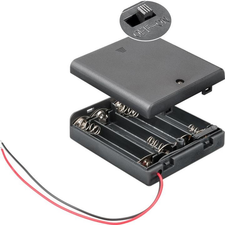 Image du produit Goobay Porte-piles AA