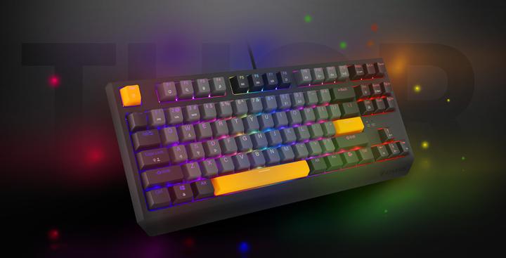 Produktbild Genesis Klawiatura Thor 230 TKL Outemu Red (NKG-2082) (US, Kabelgebunden, Kabellos)