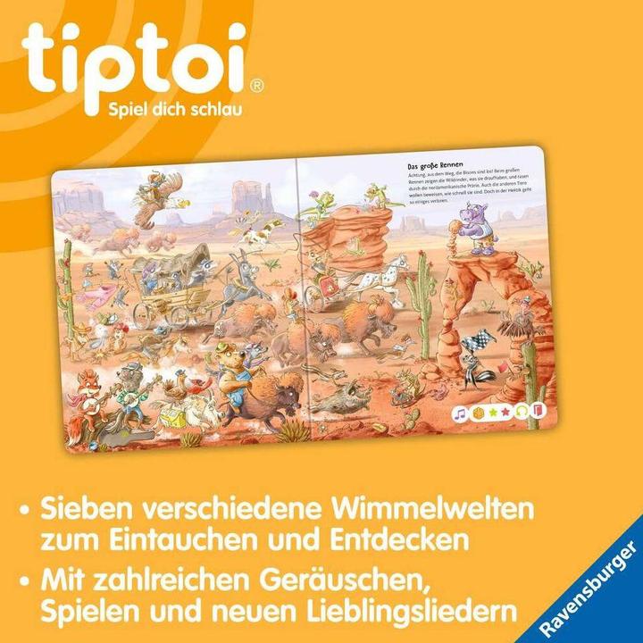 Image du produit tiptoi Die gr. Wimmelreise Tiere (Allemand, Anja Kiel, Patrick Fix, 2022)