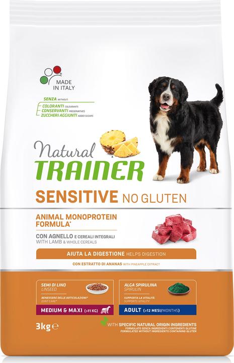 Actual product image Natural Trainer FITNESS 3 Adult Medium & Maxi Lamb & Rice (Adult, 1 pcs., 3000 g)