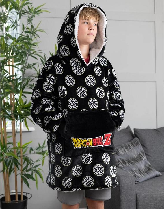 Produktbild Dragon Ball Z Childrens/Kids VUddie Oversized Hoodie Blanket (One Size)