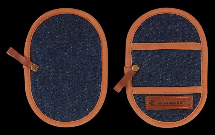 Image du produit Le Creuset Protecteur de poignée de casserole, lot de 2 (Toile, Tissu éponge, 100% coton)
