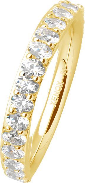 Actual product image Xenox Madder gold ring (50, 925 Silver)