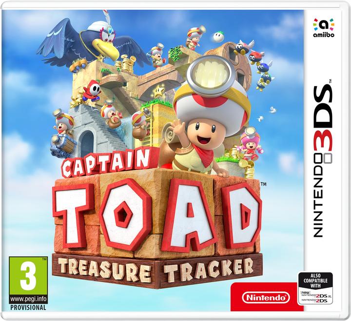 Immagine prodotto Nintendo L'Inseguitore del tesoro di Captain Toad - 3DS (3DS, EN)