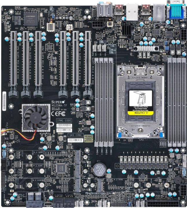Supermicro M12SWA-TF (sWRX8, AMD WRX80, E-ATX)