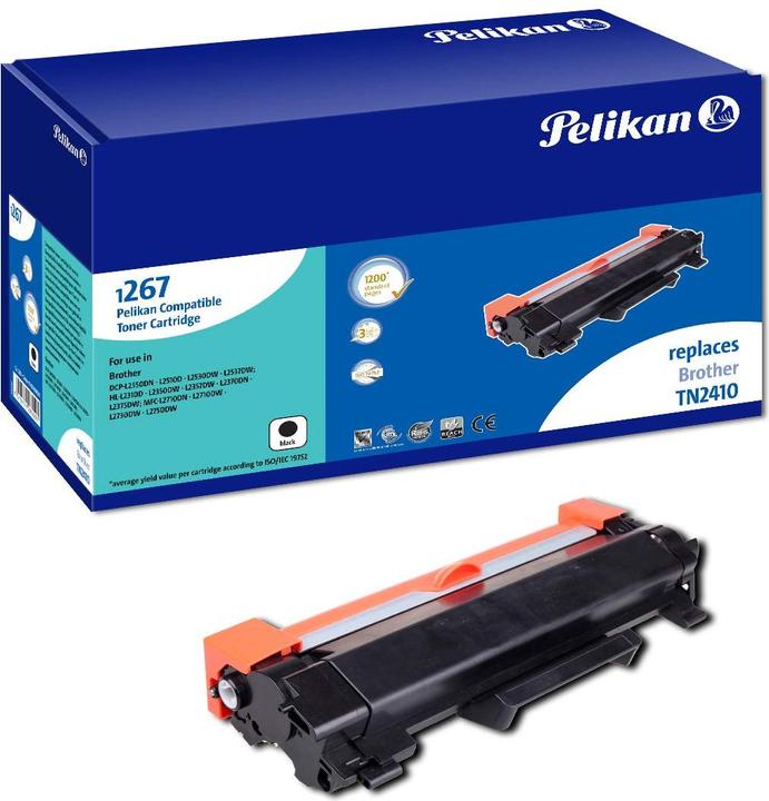 Pelikan Toner Brother TN-2410 black 1200 pages remanufactured - Remanufactured - Toner