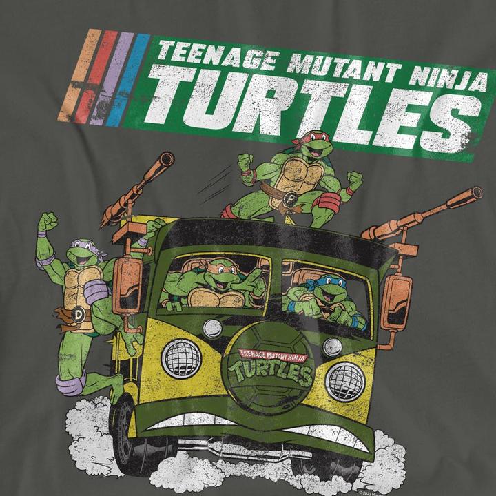 Actual product image Teenage Mutant NT Unisex Adult Van T-Shirt (S)