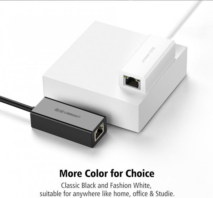 Image du produit Ugreen Adaptateur USB 3.0 Gigabit Ethernet pour PC Mac Chromebook