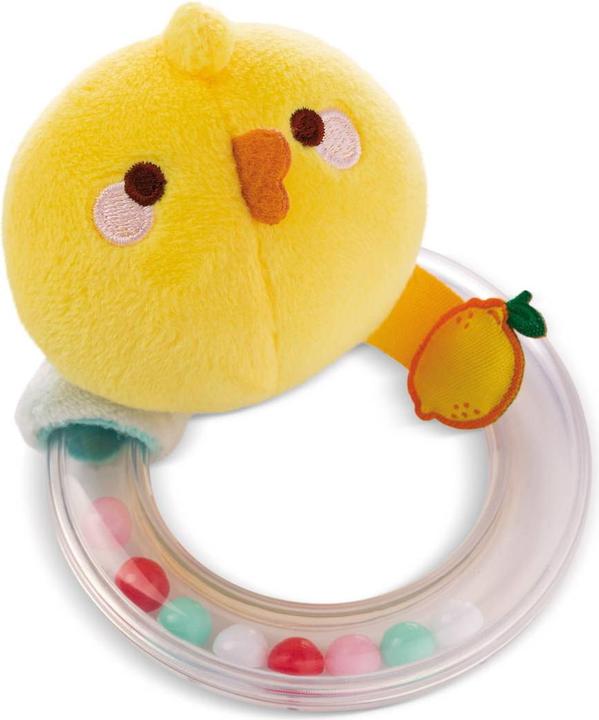 NICI Rattle ring Piu Piu 11cm on header card