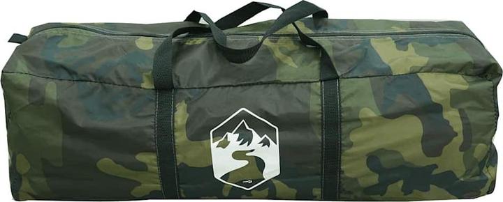Immagine prodotto VidaXL Tenda da campeggio a cupola per 3 persone con motivo mimetico impermeabile (Tenda a cupola, 2.90 kg, 3 persone)
