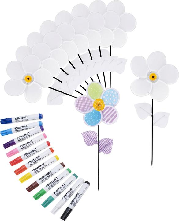 Produktbild Betzold Bastel-Set Windrad-Blumen