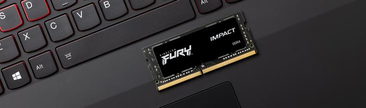 Actual product image Kingston FURY Impact (1 x 8GB, 2666 MHz, DDR4-RAM, SO-DIMM)