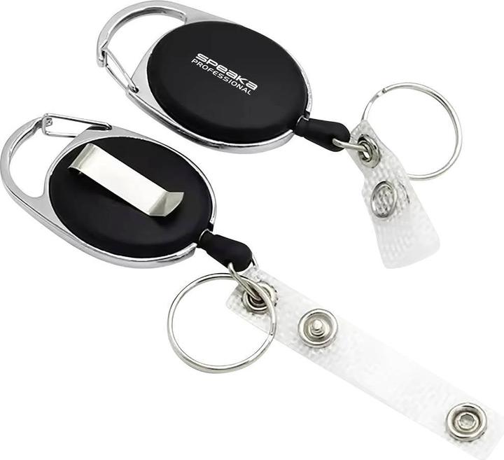 Actual product image SpeaKa Professional SP-12886348 Jojo for badge holder (L x W) 55 mm x 36 mm Sch