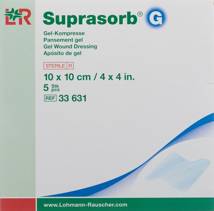 Produktbild Suprasorb G Gel-Kompresse 10x10cm
