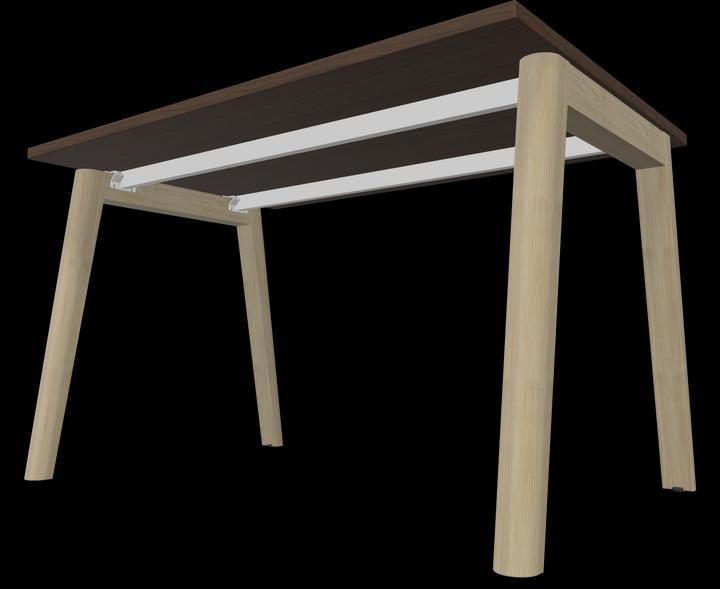 Produktbild Narbutas Nova Wood Schreibtisch (1200 x 800 x 740 mm)